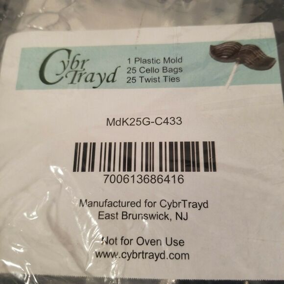 Cybrtrayd Christmas Candy Cane Poinsettia Molds Mdk25G-c433 Mdk50c-c021 - Picture 6 of 7